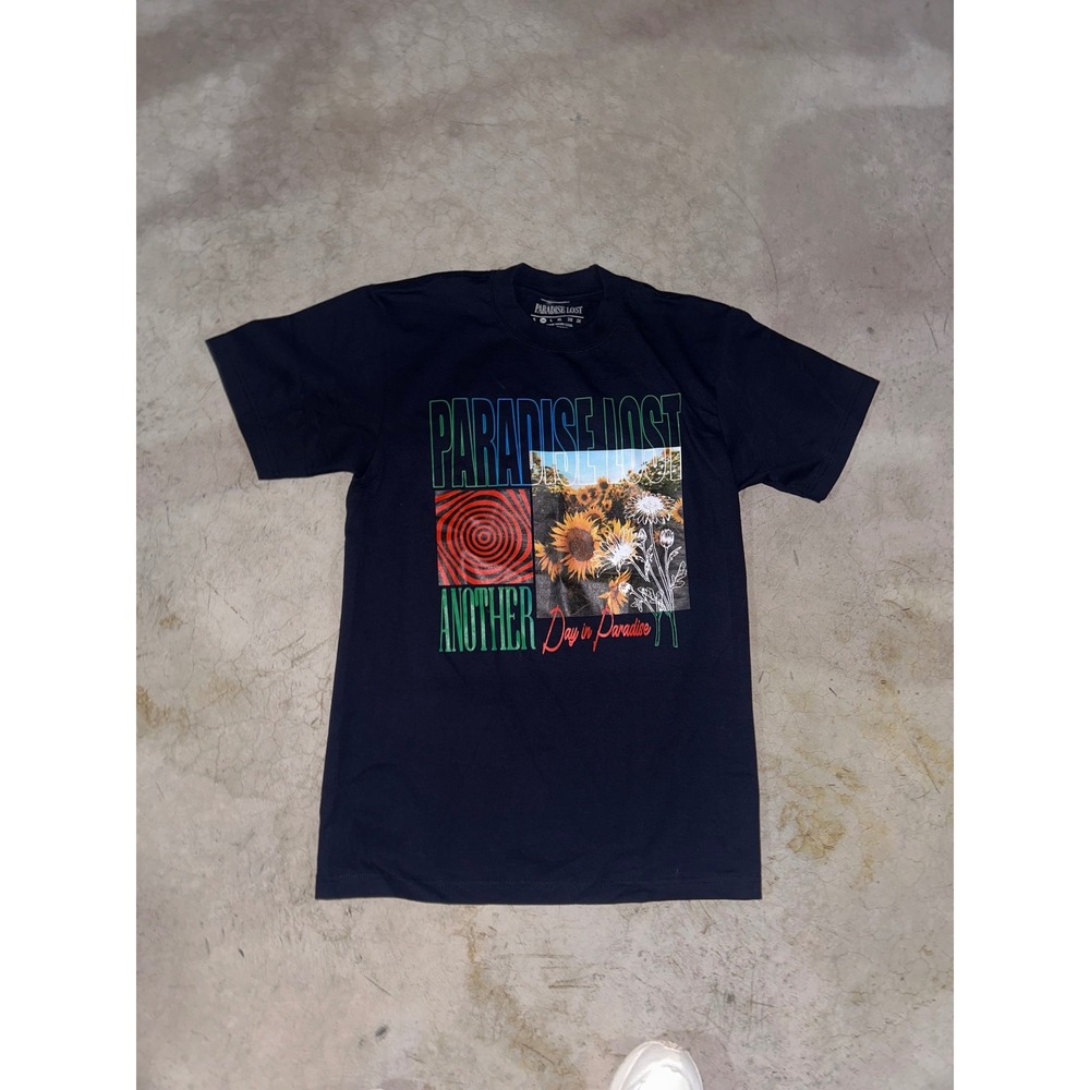 Paradise Lost Another Day in Paradise Graphic T-Shirt Black Mens Large